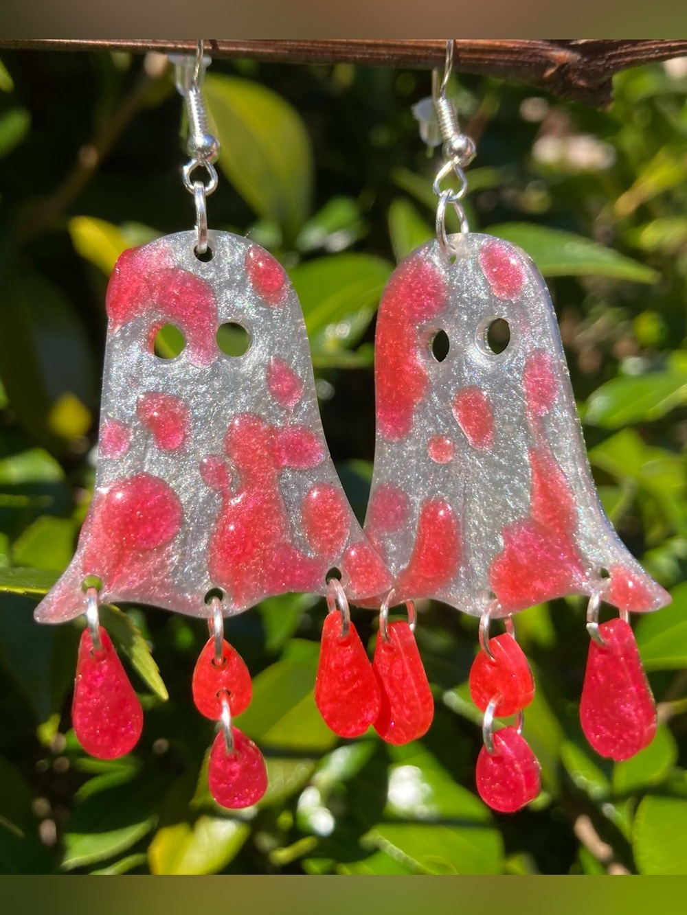 Bloody Ghost Earrings